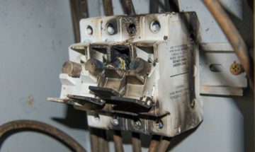 fuse high power voltage electronic box burn fire